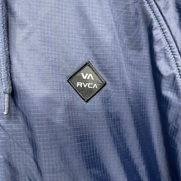 RVCA Function Utility Insulated Navy Blue Half Zip Hooded Jacket Men's XL - Picture 2 of 6